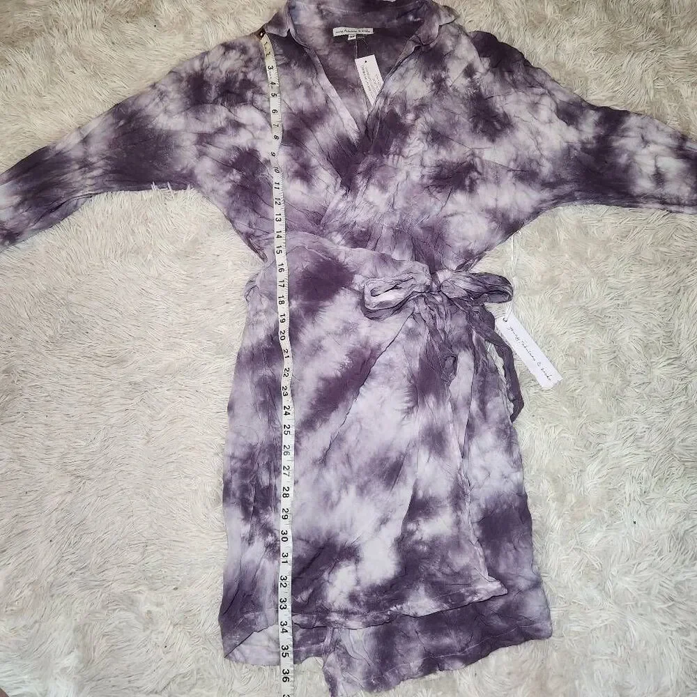 Young Fabulous & Broke Raine Tie Dye Wrap Dress - Picture 6 of 12